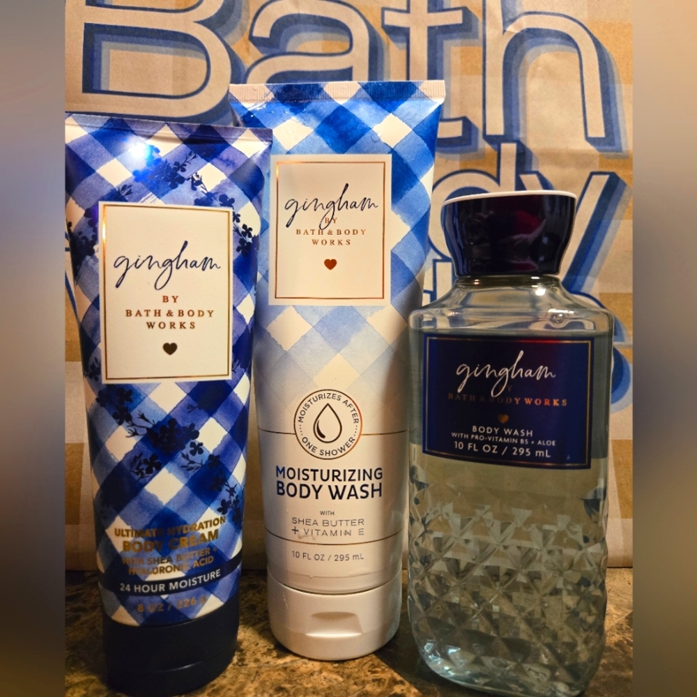 Gingham by Bath & Body Works Gingham Set